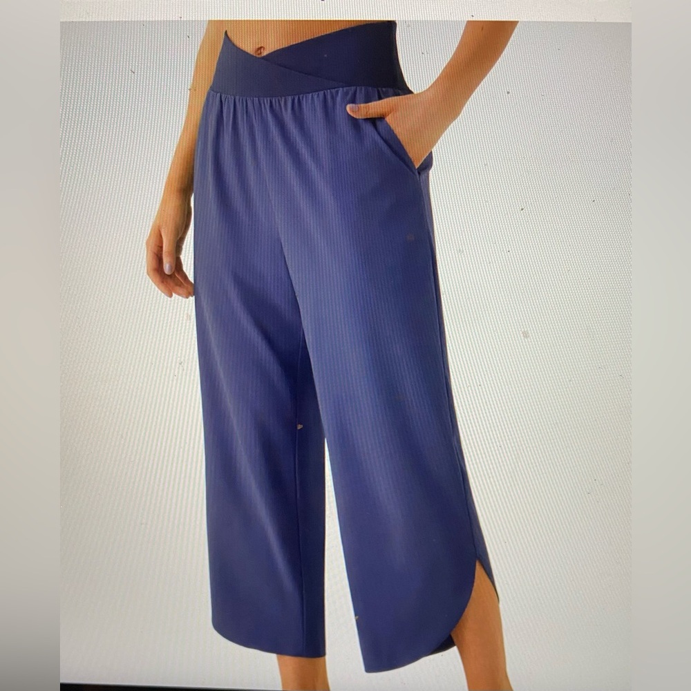 HALARA High Waisted Crossover Pocket Quick Dy Pants